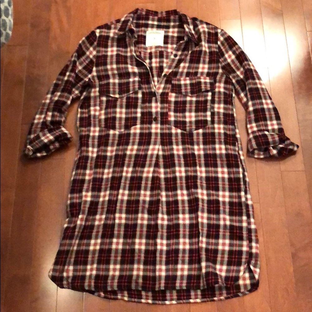 Flannel dress